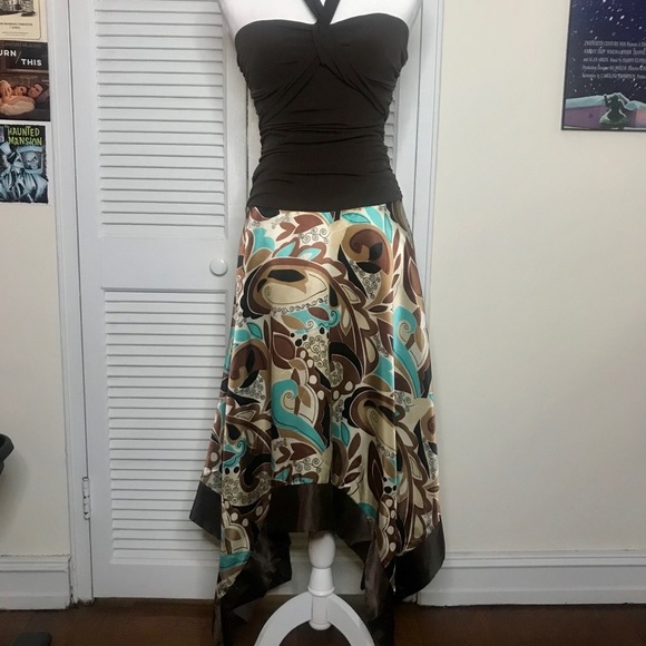 Vintage BCX Handkerchief Dress - Size Medium - Picture 2 of 7